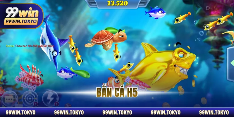 Bắn Cá H5 – Trải Nghiệm Game Săn Cá Trực Tuyến Mượt Mà